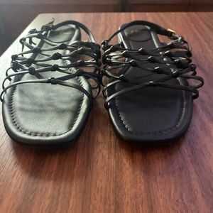 J. Crew Knotted Leather Sandals